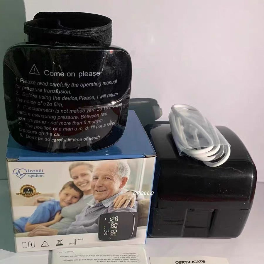 Smart Wrist Blood Pressure Monitor