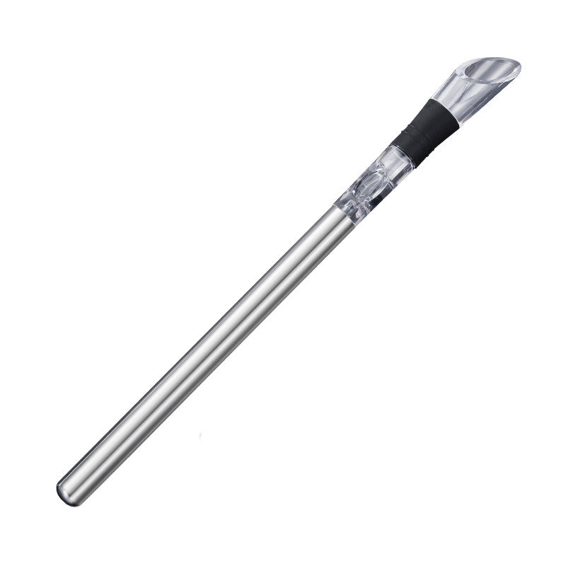 Premium Stainless Steel Wine Cooling Rod & Aerating Pourer