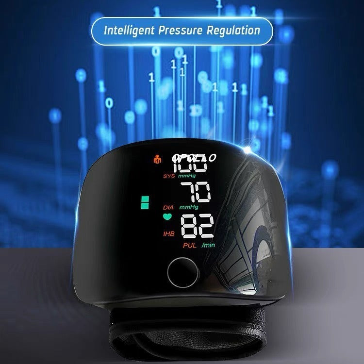 Smart Wrist Blood Pressure Monitor